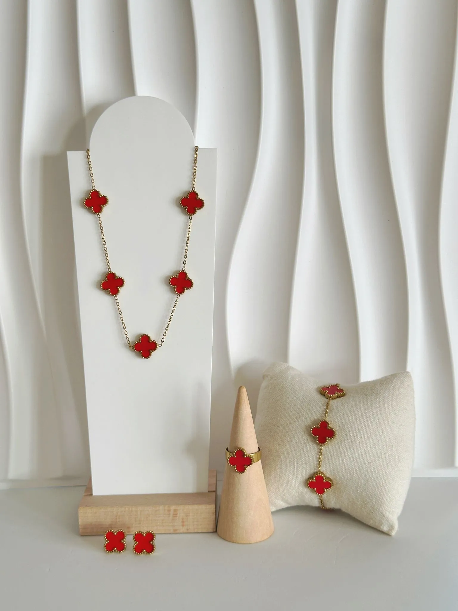 sets trebol rojo