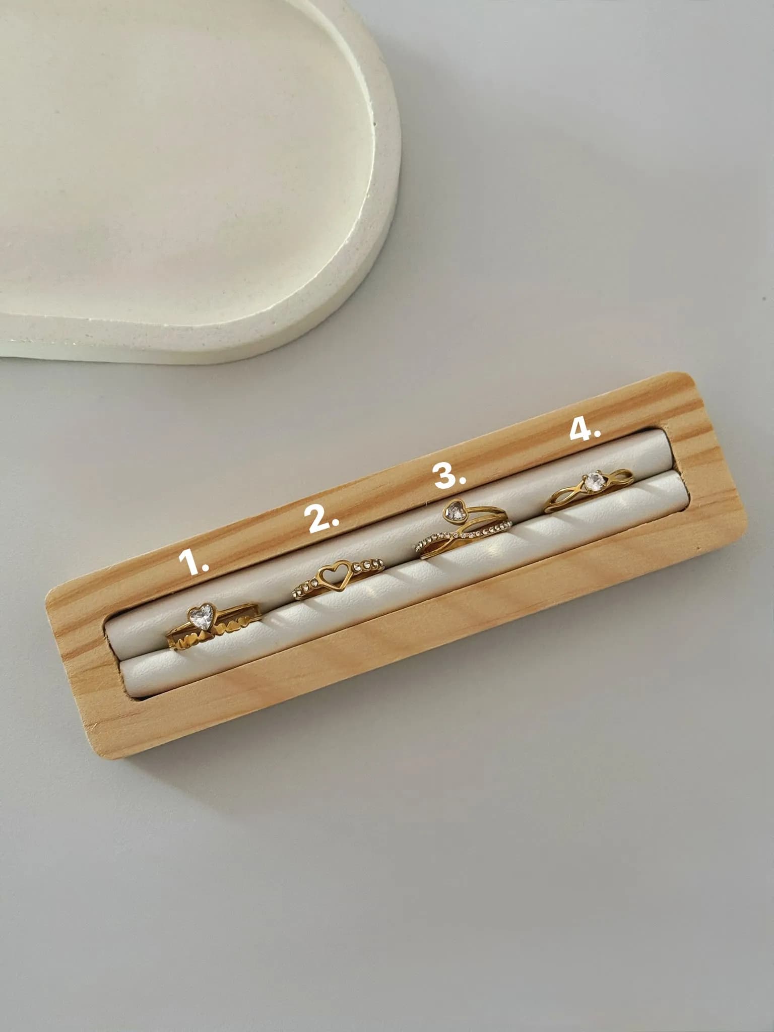 anillos dorados