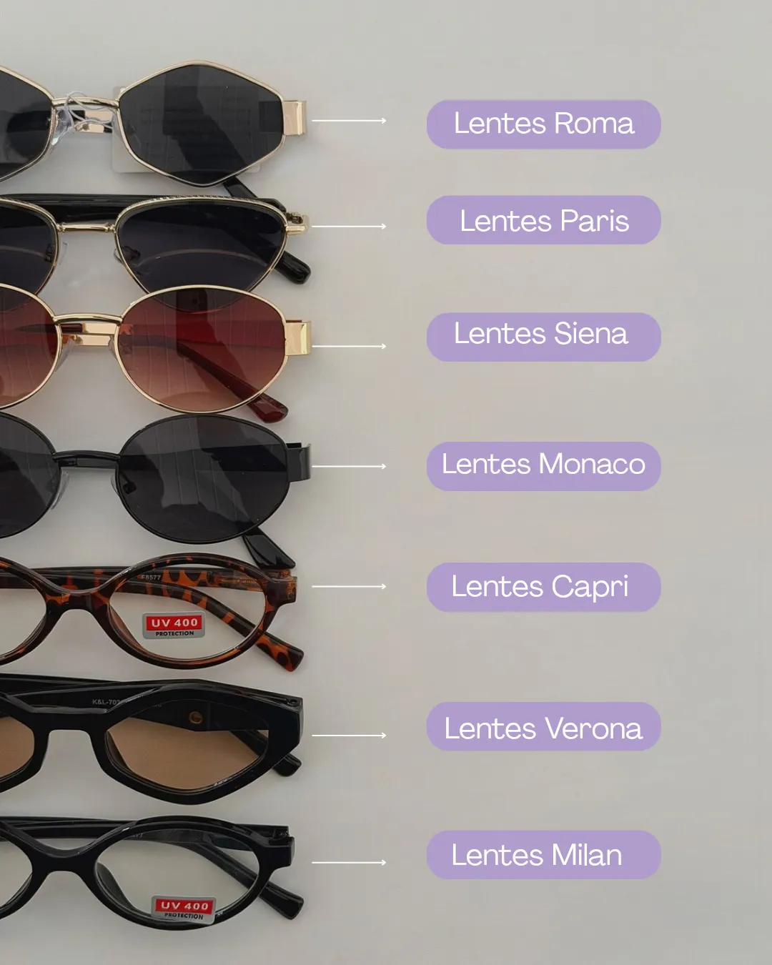 lentes varios